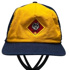 Boy Scouts of America Baseball Cap with Wolf Patch M/L